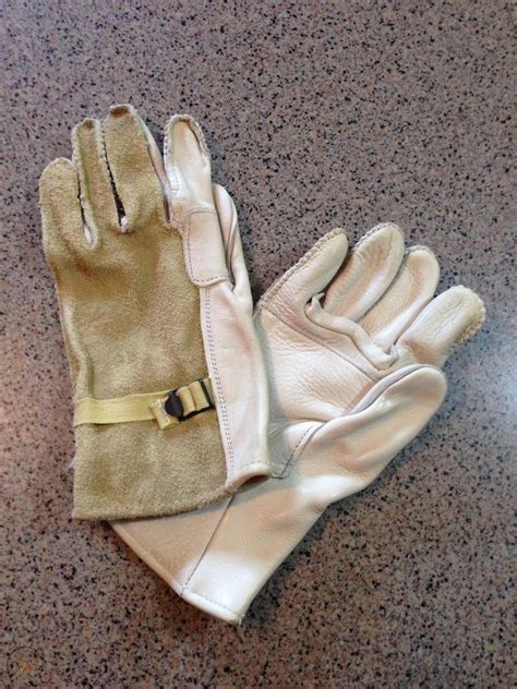 gloves us military usgi heavy duty leather shells m1949 work glove size 5 nos 1788554327