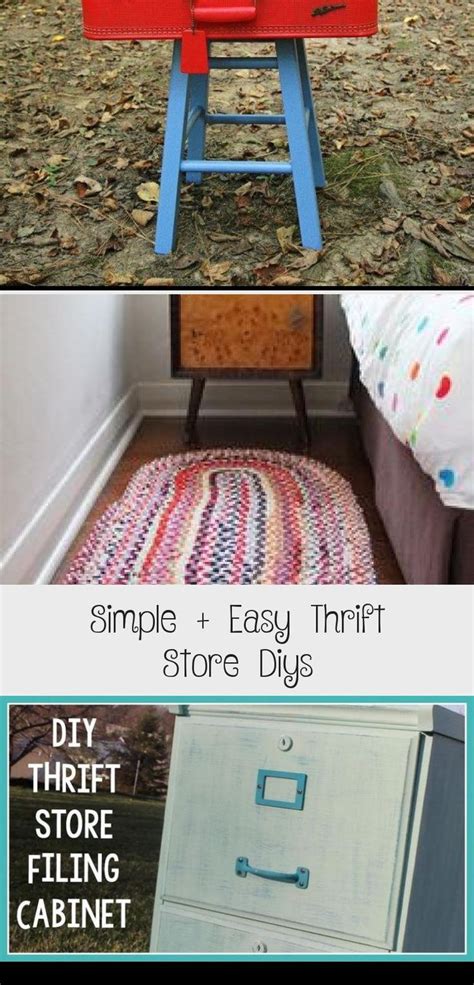 simple easy thrift store diys home decor diy in 2020 thrifting diy diy decor