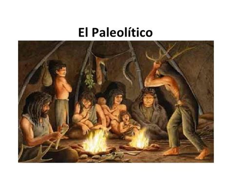 Paleolítico Prehistoria Ilustracion Cientifica Producción Artística