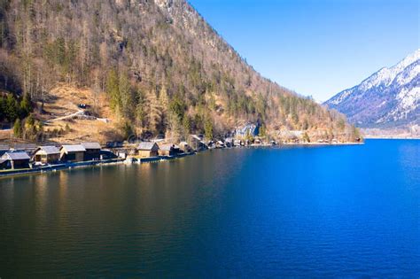 Lake Hallstatt Is A Mountain Lake In The Upper Austrian Part Of The