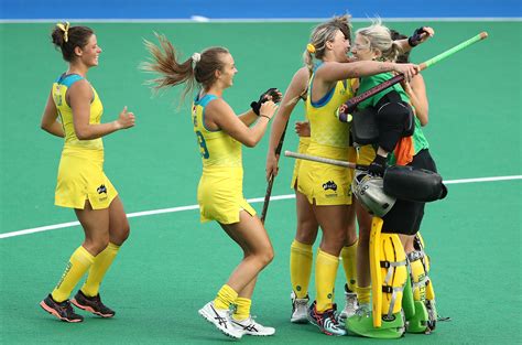 unstoppable hockeyroos take d australian olympic committee
