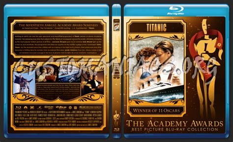 Titanic 1997 Academy Awards Collection Blu Ray Cover Dvd Covers