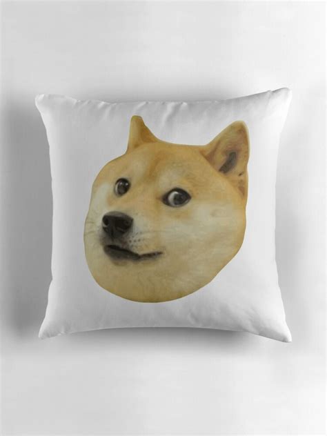 Doge Very Wow Much Dog Such Shiba Shibe Inu Throw Pillows By