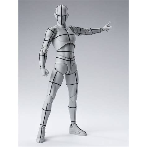 代理版 Shf Body君 男性 素體 線框模型 灰色玩具王國 Toyking鋼彈鋼彈模型玩具
