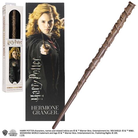 Magic Wand Harry Potter Pvc Hermione Granger Character Noble Collection
