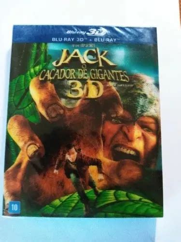 Jack O Caçador De Gigantes Lacrado 3d Blu Ray Luva Holográfi
