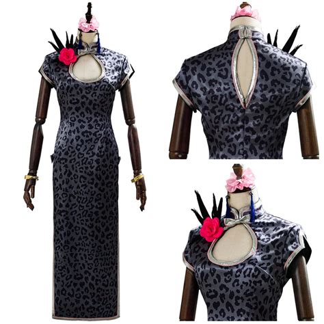Final Fantasy Vii Remakes Tifa Lockhart Cosplay Costume Dress Cheongsam