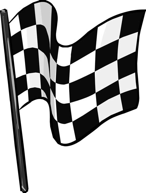 Bandera De Carreras Png Free Logo Image