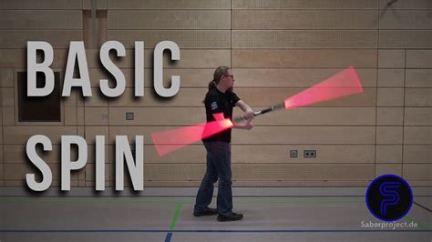 Basic Spin Staff Lightsaber Trick Youtube