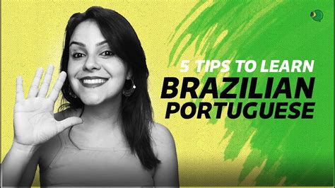 5 Tips To Learn Portuguese Brazilian Portuguese Youtube