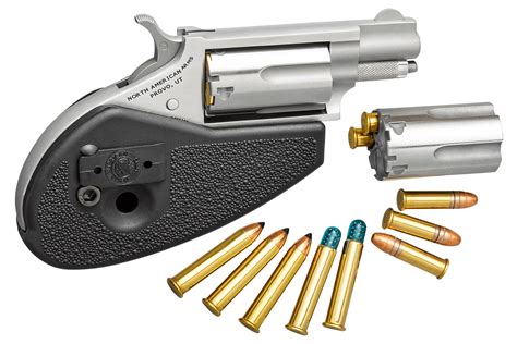 North American Arms Mschg Mini Revolver 22 Lr 22 Wmr 113″ Stainless