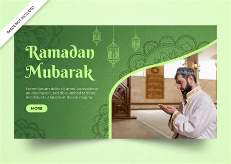 Premium Psd Ramadan Banner Design Template