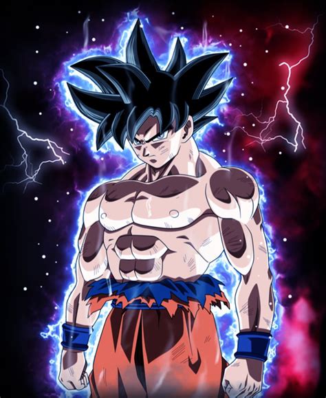 This article is about the completed state. Dragonball Super  Goku Ultra Instinct by Flashmeisterr ...