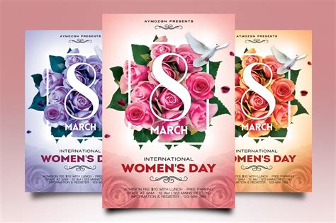 Womens Day Flyer ~ Flyer Templates ~ Creative Market