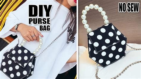 Fantastic Diy Purse Bag Design Handmade Pearl Dotted Bag Tutorial No