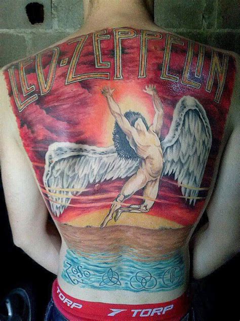 Best Led Zeppelin Tattoos Part 1 Nsf Song Tattoos Back Tattoos Great Tattoos Beautiful