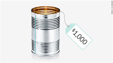 Why Tiffany Is Selling A 1000 Tin Can