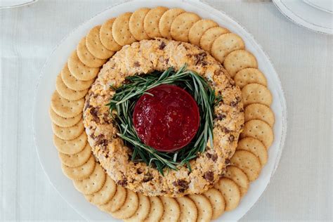 Holiday Cheese Wreath The Southern Source