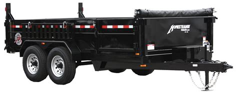 Hydraulic Dump Trailers | Homesteader Trailers