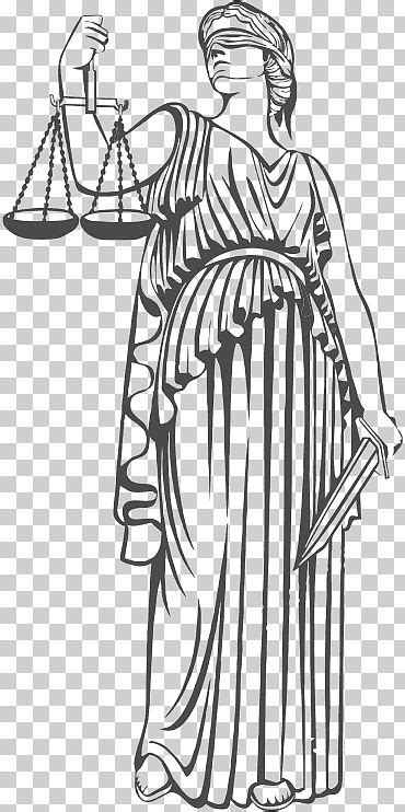 Themis Graphics Lady Justice Illustration Lady Justice White