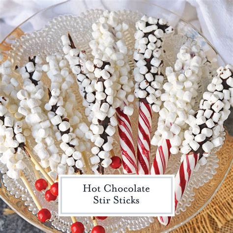 Hot Chocolate Stir Sticks Will Take Your Homemade Hot Chocolate To The