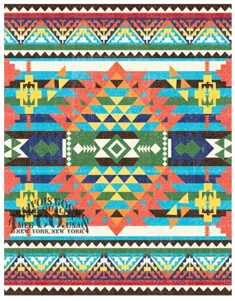 Southwest Pattern Trend Aztec Pinterest