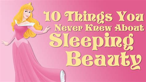10 Things You Never Knew About Sleeping Beauty Youtube