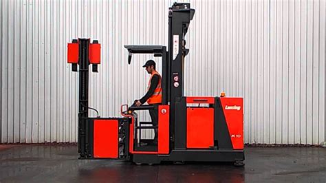linde  tri lateral head kgs electric forklift truck
