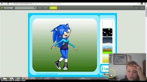 Sonic Charrie Maker By Chiserony Youtube