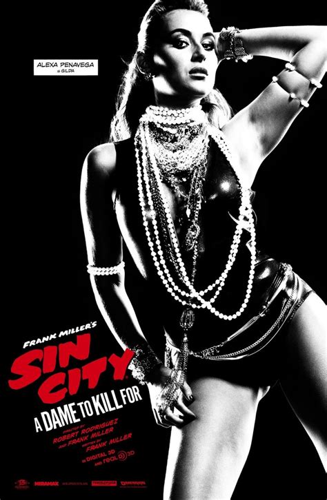 Alexa Vega Sin City A Dame To Kill For Movie Character Poster