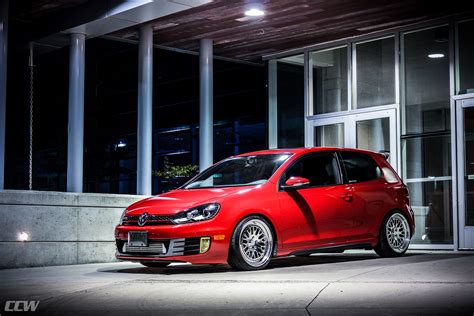 It's in your price range too. Red Volkswagen Golf MK6 GTI - CCW Classic Forged Wheels