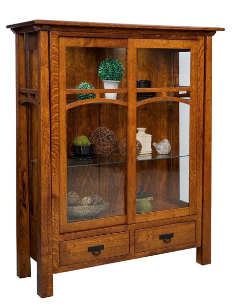 Curio cabinets showcase treasured collections. Amish Artesa Curio Cabinet (With images) | Curio cabinet ...
