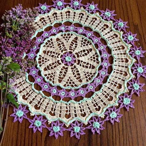 Spring Has Sprung Finished This Doily Over The Weekend It Measures