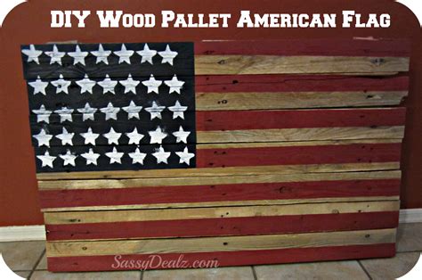 Diy How To Make An American Flag Out Of A Wood Pallet Step By Step