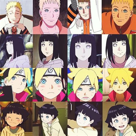The Many Faces Of Naruto From Naruto And His Friends In Anime