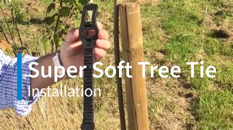 How To Install Super Soft Tree Ties Youtube