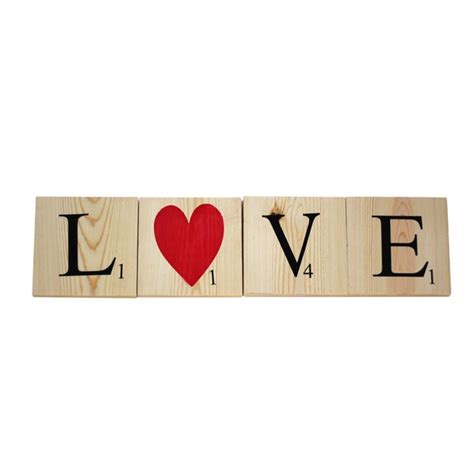 Love Scrabble Tiles Decorative Accessory 16991662