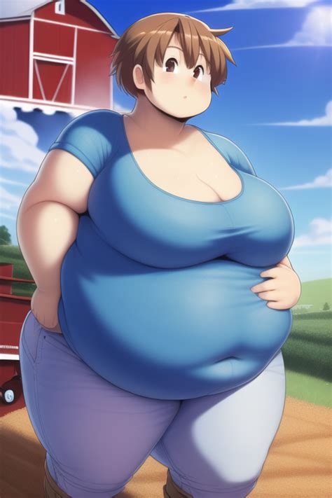 Fat Anime Girl 1 By Absoluteweeb On Deviantart