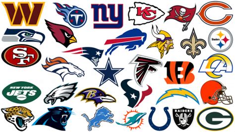 Nfl Team Logos Every National Football League Logo
