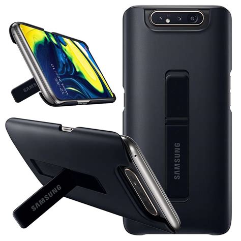 Samsung Galaxy A80 Standing Cover Ef Pa805cbegww Schwarz