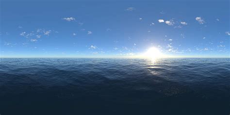 Afternoon Ocean Hdri Sky Hdr Image By Cgaxis