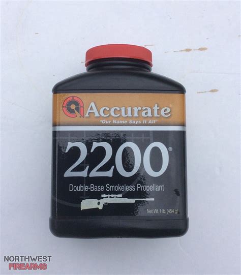 Accurate 2200 Powder For Sale Northwest Firearms