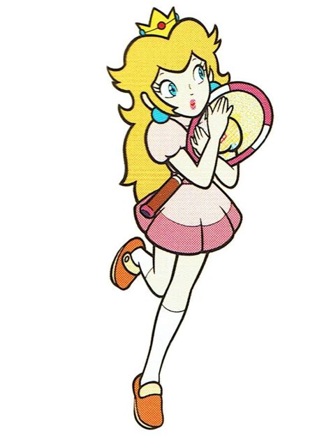 Princess Peach Tennis Fan Art