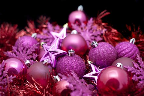 Background Of Pink Christmas Decorations 6334 Stockarch Free Stock Photos