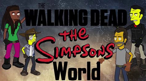 The Walking Dead Nos Simpsons Dublado Pt Br Hd Animação Youtube