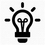Icon Creative Lightbulb Sparks Outline Icons Editor