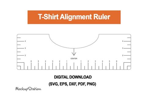 256+ T-shirt Alignment Ruler Printable Free - Download Free SVG Cut
