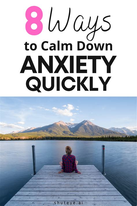 How To Calm Down Anxiety Quickly 8 Ways Here Shuteye