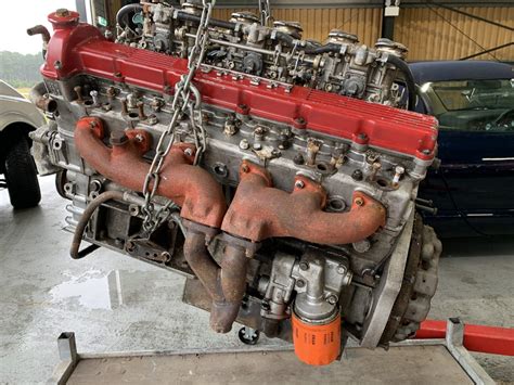Jaguar V12 Engine Work Bridge Classic Cars