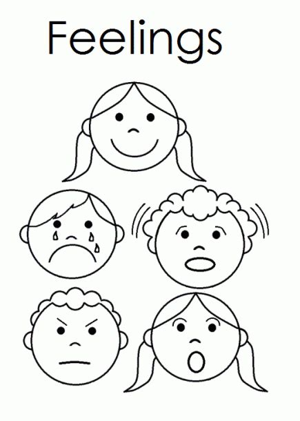 Feelings And Emotions Preschool Worksheets